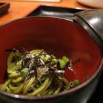 ひと椿 - 茶そば