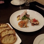 キュイジーヌR - ２０１３，１１　前菜盛り合わせ（ハーフ）