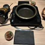 近江牛専門店 近江かど萬 - すきやきの用意