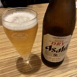 中華ダイニング たくみ - ビールで乾杯！！