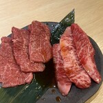 焼肉　喜久安 - 追加のお肉1350円