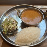 南インド料理ダクシン - カレーとライスのセット