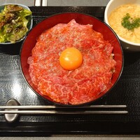 #ヒロキヤ六本木 - #飲めるユッケ丼（Lサイズ）②