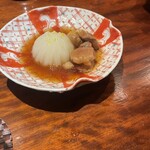 fukushima - 菊蕪と鴨の煮物