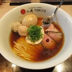 入鹿TOKYO 六本木 - 特製ポルチーニ醤油らぁ麺