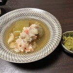 旬彩 本多 - 冬瓜と蟹　蟹味噌