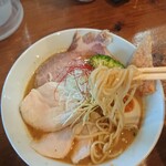 黄昏タンデム - 麺のリフトアップ