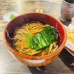 Sobabito Aki - かき揚げそば　1720円