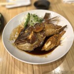 鰓呼吸 - 真鯛カブト煮付け