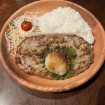 びっくりドンキー - おろしそバーグディッシュ300g  ライス大盛