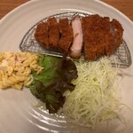 洋食亭かつ貴 - ロースカツランチ￥1000