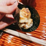 炭とおがわ - 雲子磯辺焼き