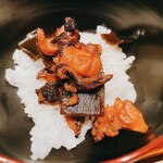 炭とおがわ - タコの昆布煮