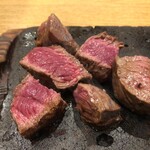 やっぱりステーキ - 適量にカットして好みの焼き加減で