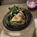 Bar Soul Kitchen - 自家製ベーコンとホウレン草のキッシュ