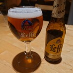 未来カレー こりす - レフブレンド(ベルギービール)748円