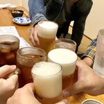 Uoichiba Komatsu - 乾杯