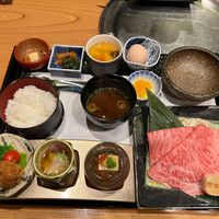 スギモト 本店 - 4500円のすき鍋御膳