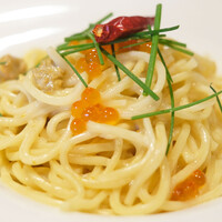 クッチーナ イタリアーナ アリア 六本木 - パスタランチ 1500円 の生ウニとイクラのクリームソース
