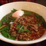 台流屋台 御気樂 - 台湾ラーメン（温泉卵トッピング）