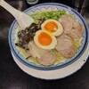 しばらく - 煮玉子ラーメン950円
