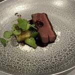 Grand rocher - 鴨肉のメイン肉料理