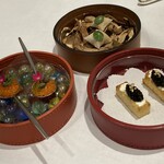 Grand rocher - アミューズ3品