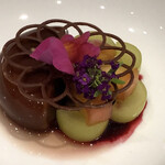Grand rocher - デザート2品目(華開いた素敵なデザート)