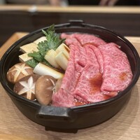 焼肉 銀座コバウ 特別室 - すき焼き