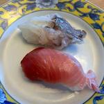 SUSHI板前バル LIVE・FISH・MARKET - イカゲソと本マグロの赤身。