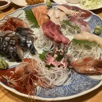 居酒屋 ほがら家 - 刺身盛り合わせ