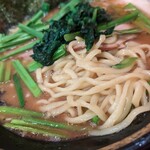 横浜家系ラーメン 大輝家 - ラーメン並アップ