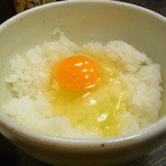 中華そば 無限 - 濃厚玉子かけごはん