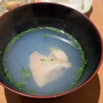 すし幸徳 - ハマグリのお吸い物