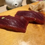 寿司 たつ - 〇漬けマグロ