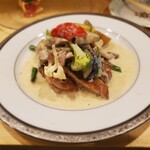 カジュアルフレンチBar 7FUKU - チキンのクリームソース