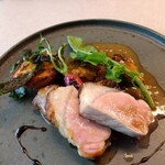 restaurant origami - 島豚のロースト＆ポルチーニ