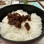 うなぎ料理 う玄武 - ご飯も非常に美味しかった