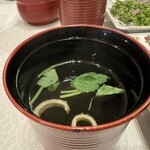 うなぎ料理 う玄武 - 吸い物