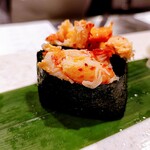 根室花まる - 花咲がに軍艦