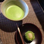 2013/10/14 栗きんとんとお抹茶