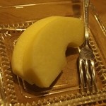 あばらや - 食後のりんご