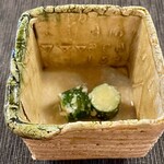 NOMI RESTAURANT - A cucumber that doesn't realize it's being cut 押し切り & 引き切り