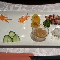 涵梅舫 銀座店 - 四種冷菜の盛り合わせ