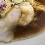 RAMEN LAB REN 煉 - 醤油細麺(味卵、豚ﾓﾓﾁｬｰｼｭｰ増し)