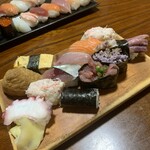Komasa sushi - 昼定食の大盛り！