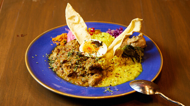 Curry Shop Hatsukoi restaurant in Tokyo, Japan