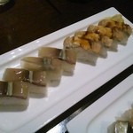 臥薪 - 鯖と穴子の棒寿司