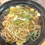 ふじ - 山菜そば380円