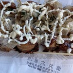 たこ焼き 六兵衛 - マヨをかけてみた